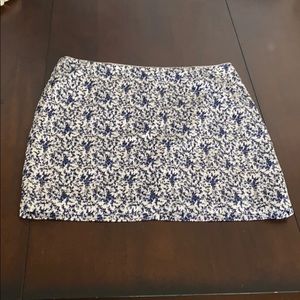 Madewell floral skirt